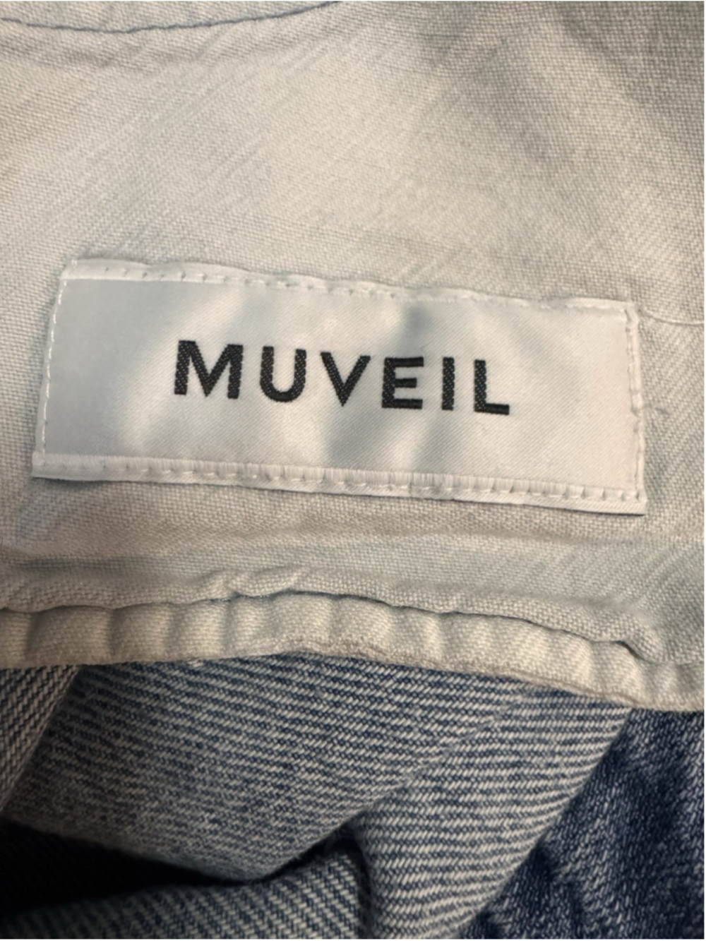 Muveil Japan Women’s Pearl Embroidery Jeans Bottoms 34eu - Picture 5 of 11